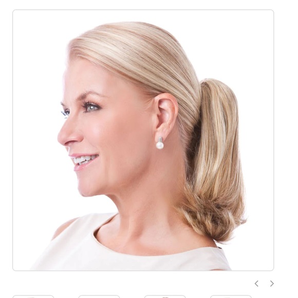 Toni Brattin Toni Pony Straight Ponytail Medium Brown NWOT - Picture 4 of 8